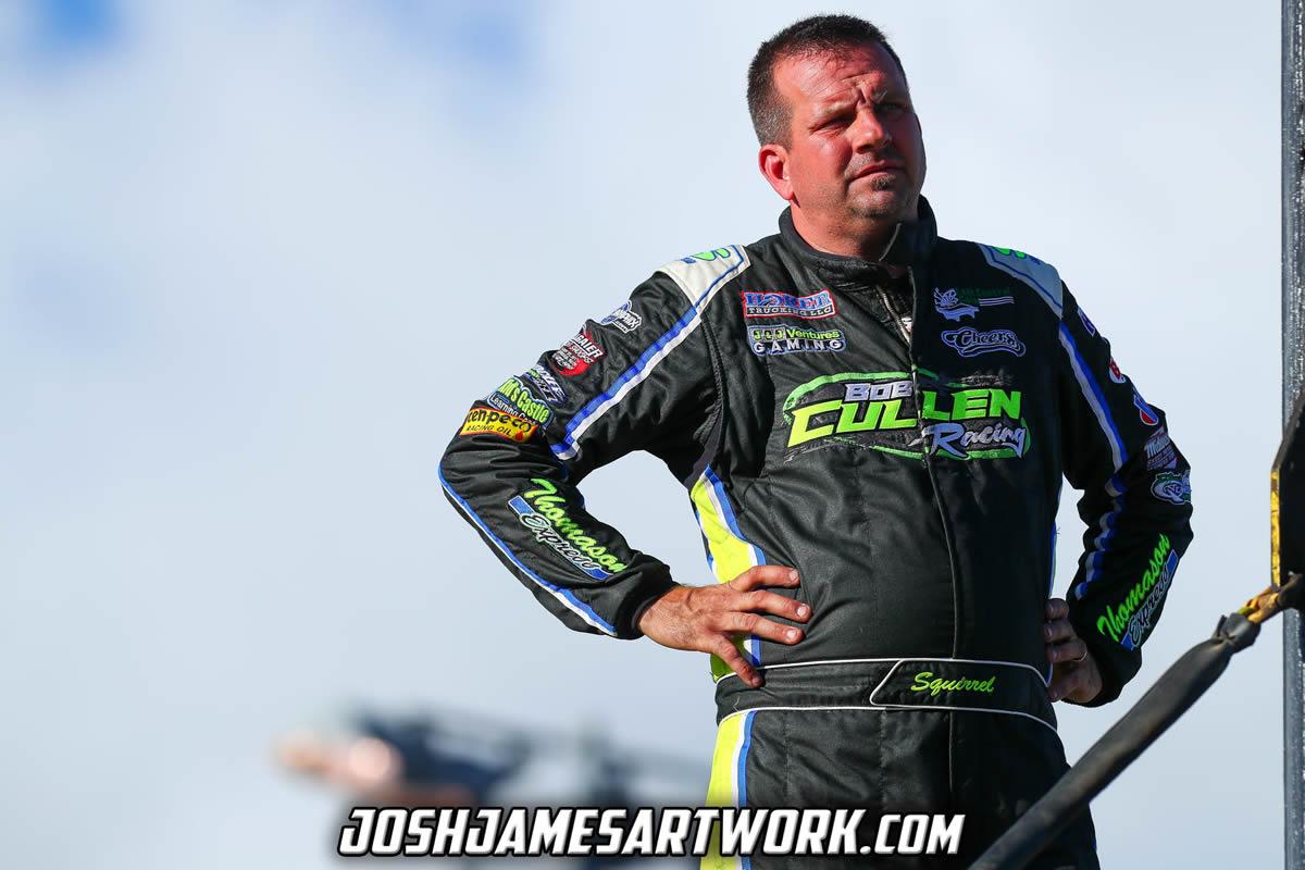 Shirley attends FALS Frenzy at Fairbury Speedway