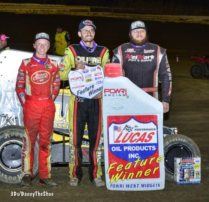 Blake Hahn Gained Second POWRi West Win