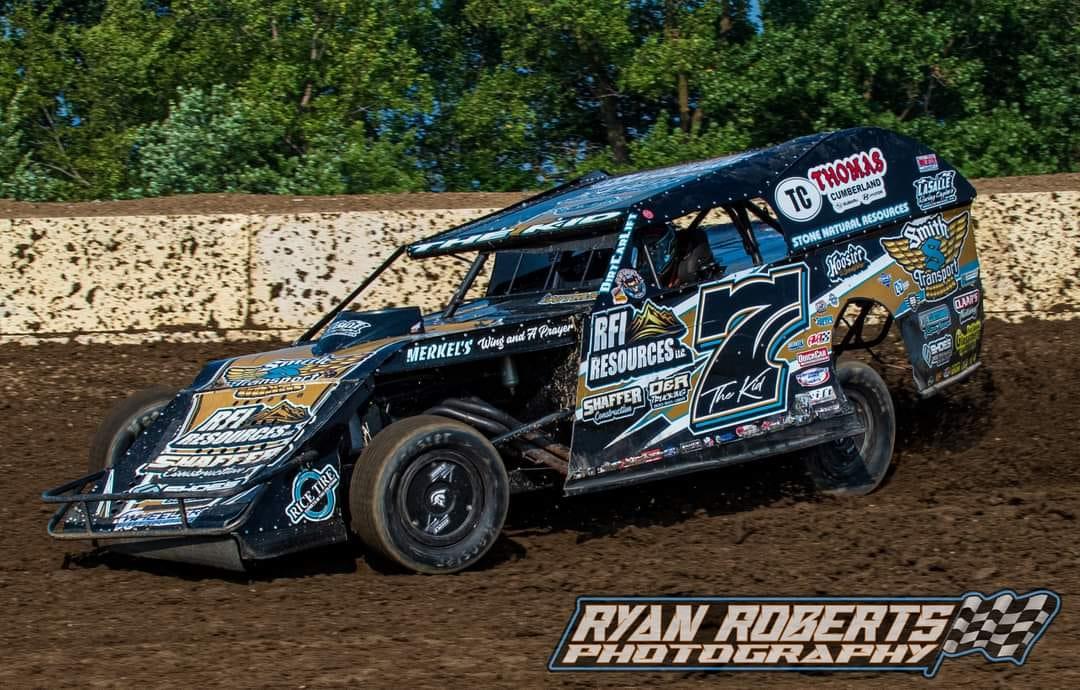 Podium finish in Modified at Portsmouth Raceway Park