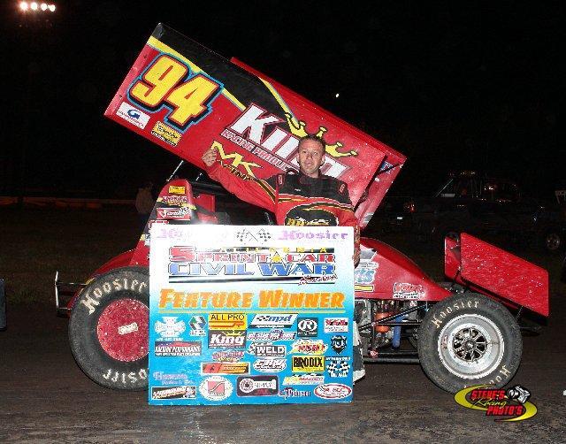 Tiner name returns to victory lane in Quincy Civil War
