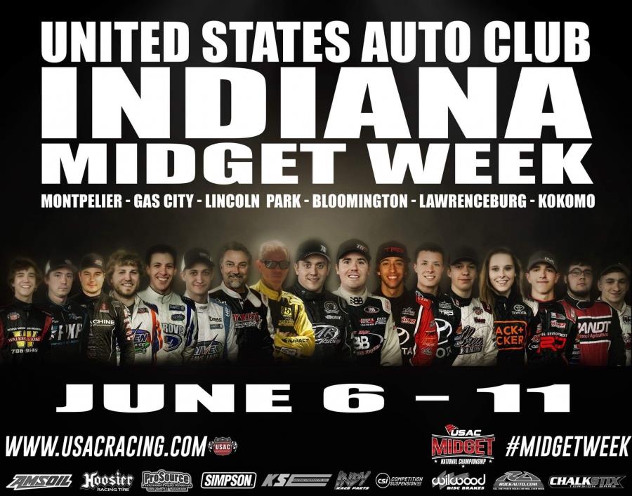 * USAC * MIDGET WEEK FRIDAY, JUNE 9