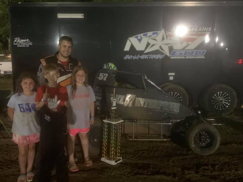 Jacob Lucas Pockets $1,000 while Degan Lelsz Cashes in during NOW600 Ark-La-Tex / POWRi Lonestar 600 Action at Leesville