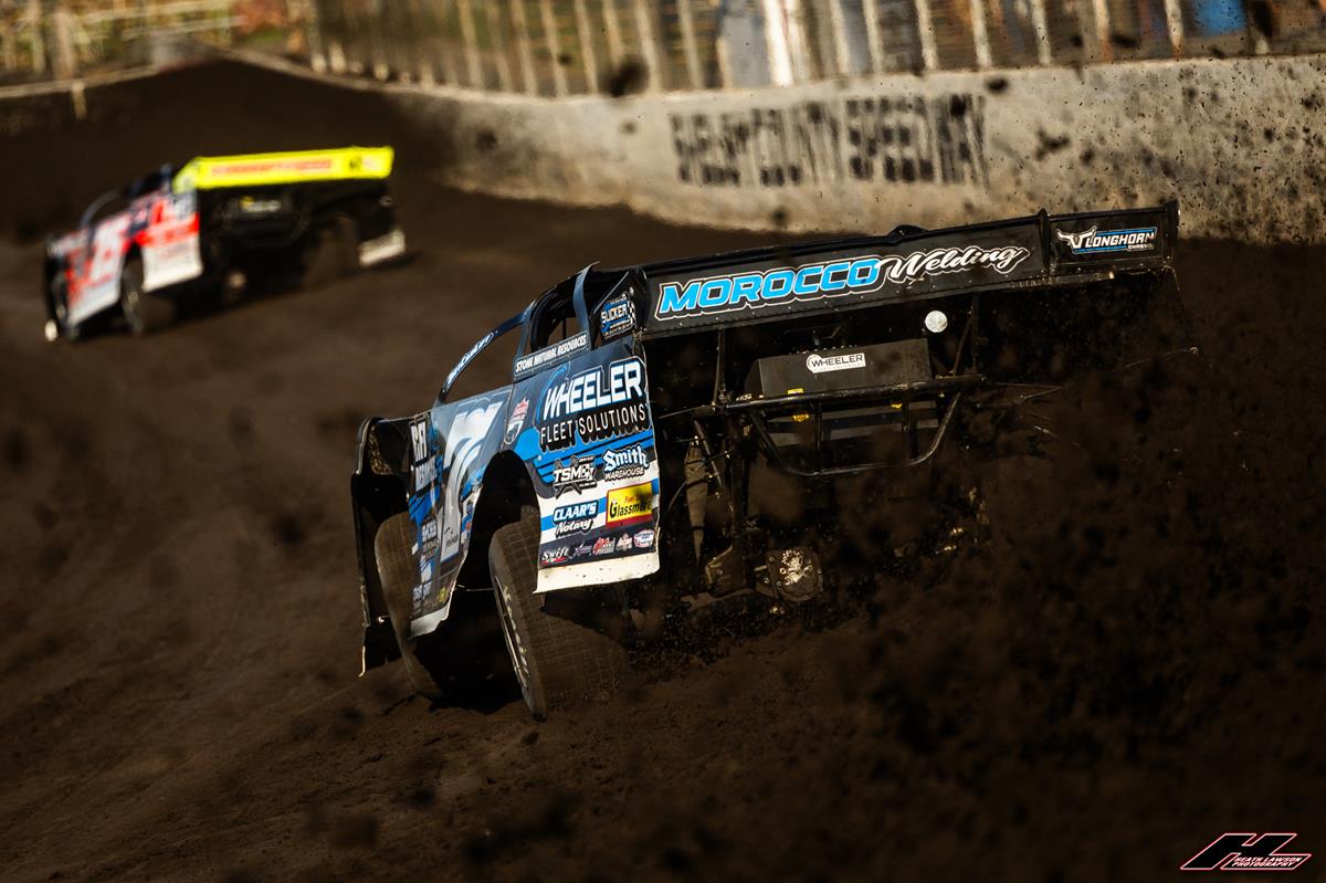 Shelby County Speedway (Harlan, IA) – Lucas Oil Late Model Dirt Series – Kosiski Family 53 – July 16th, 2024. (Heath Lawson Photo)