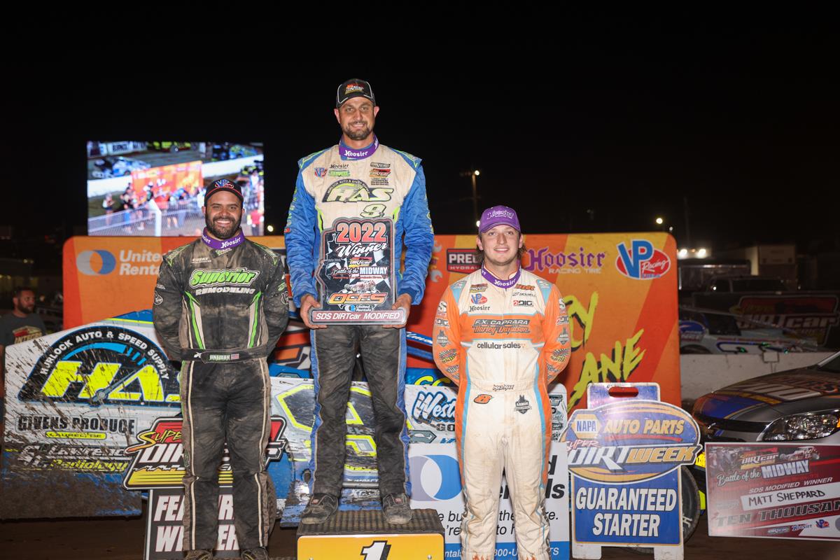 Matt Sheppard tops Big Block Mods at Orange County