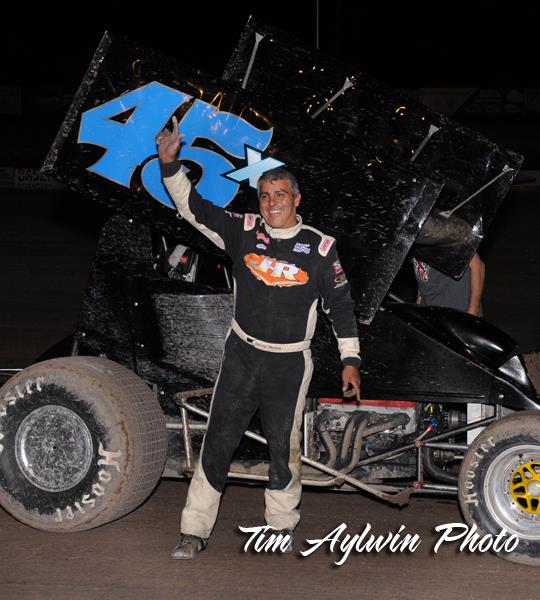 Herrera takes ASCS 305 Shootout Preliminary Night Win.