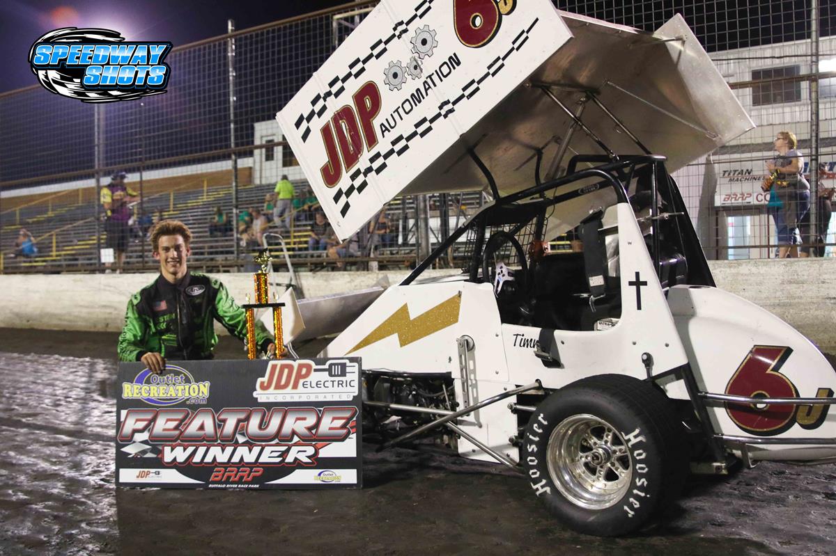 Estenson Writes Buffalo River Race Park History with Three-Win Night