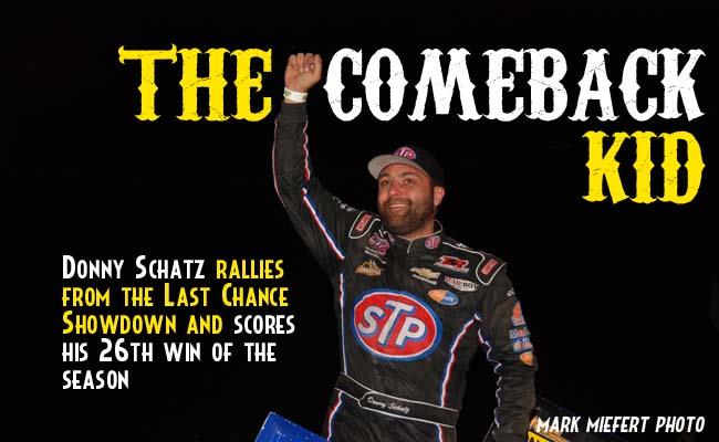 A Fremont Comeback for Donny Schatz