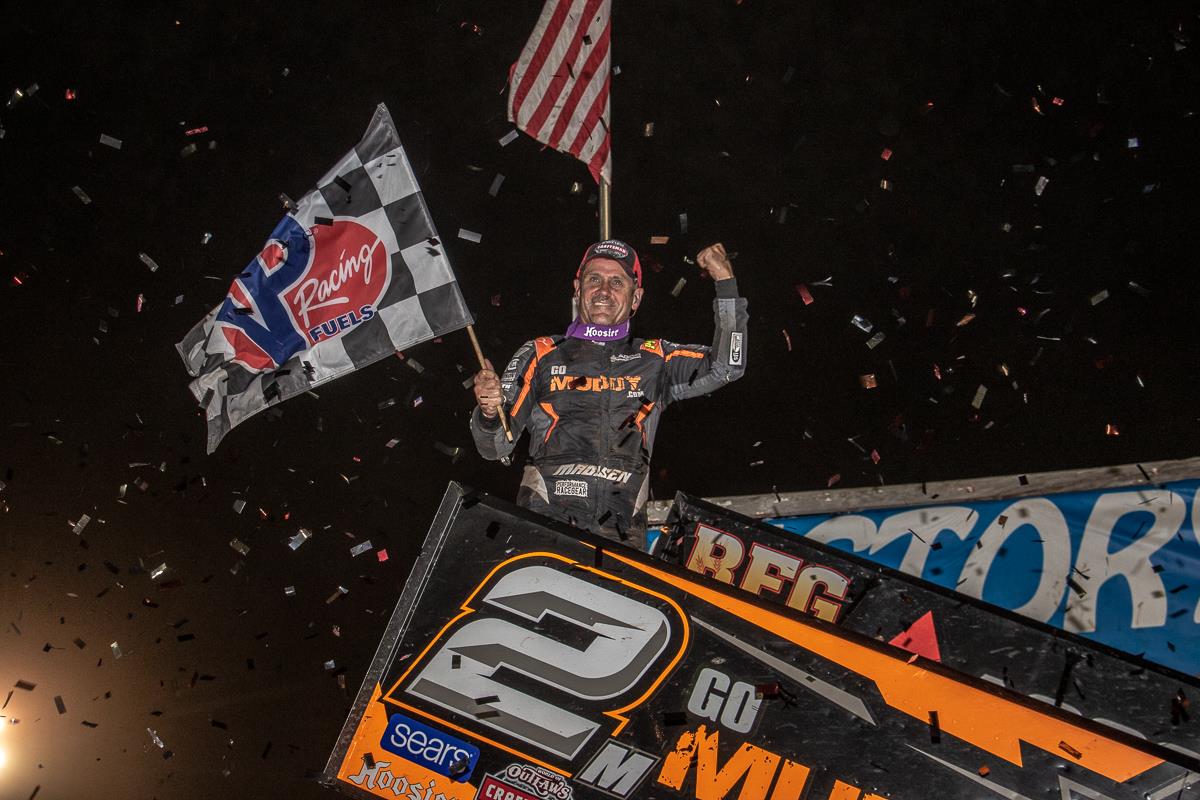 Kerry Madsen Sweeps IRA Series Weekend at Clay County Fair Speedway and Deer Creek Speedway