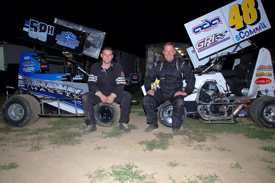Two Deaf Micro Sprint Car Drivers!