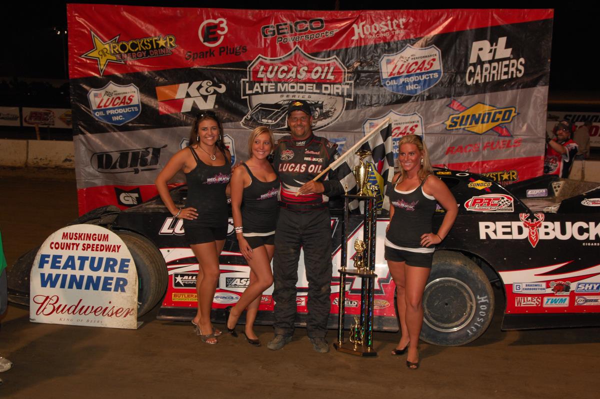 Pearson Makes Late Race Pass on Cook to Win “Budweiser 50” at Muskingum County