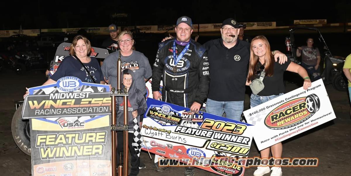Burks Battles To 3rd Weld Memorial Win!