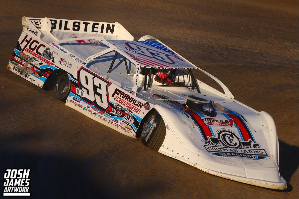 Senoia Raceway (Senoia, GA) – Castrol FloRacing Night in America – Peach State Classic – November 15th-16th, 2024. (Josh James Artwork)