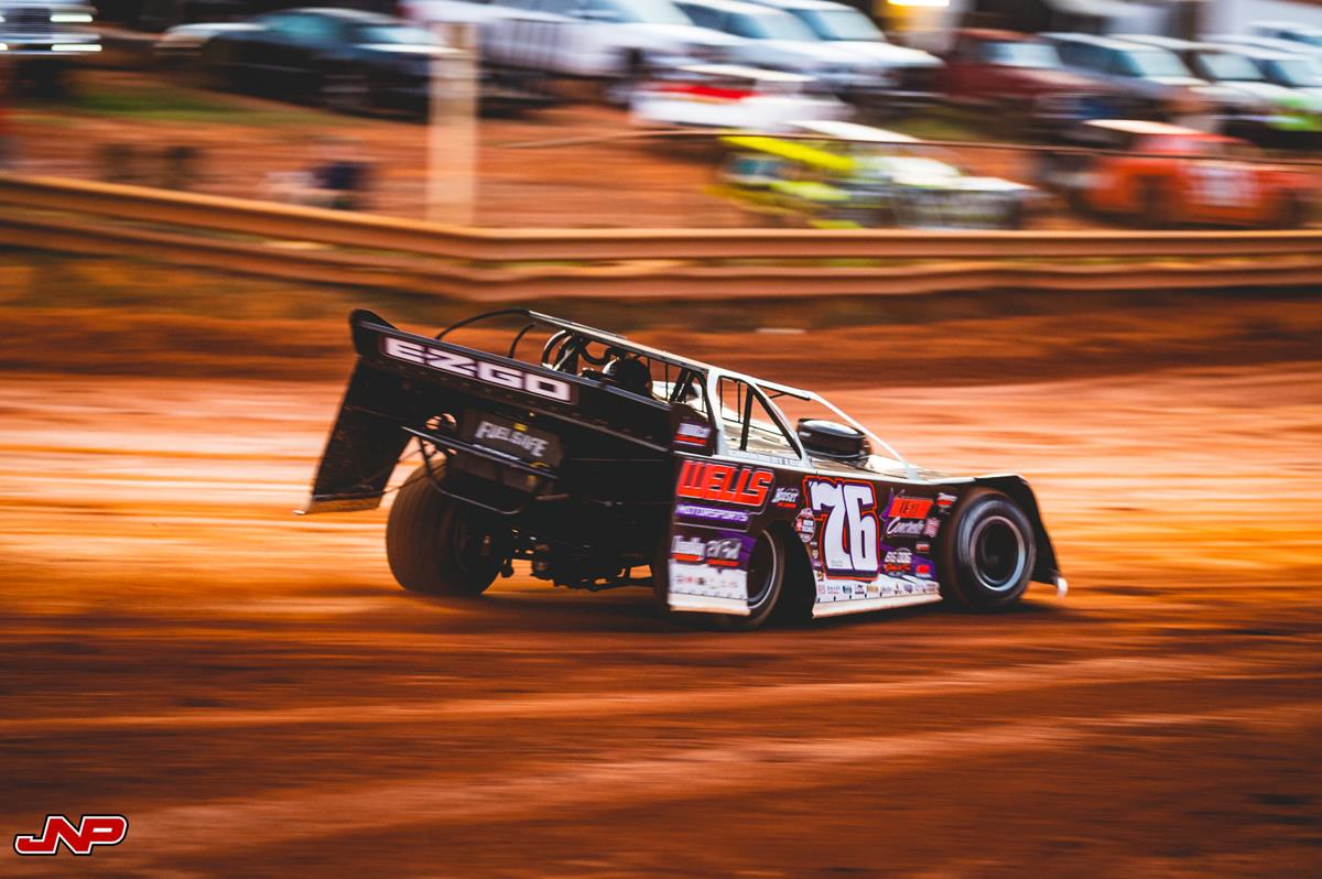 Cherokee Speedway (Gaffney, S.C.) – World of Outlaws Morton Buildings Late Model Series – Mike Duvall Memorial – October 1st, 2021. (Jacy Norgaard photo)