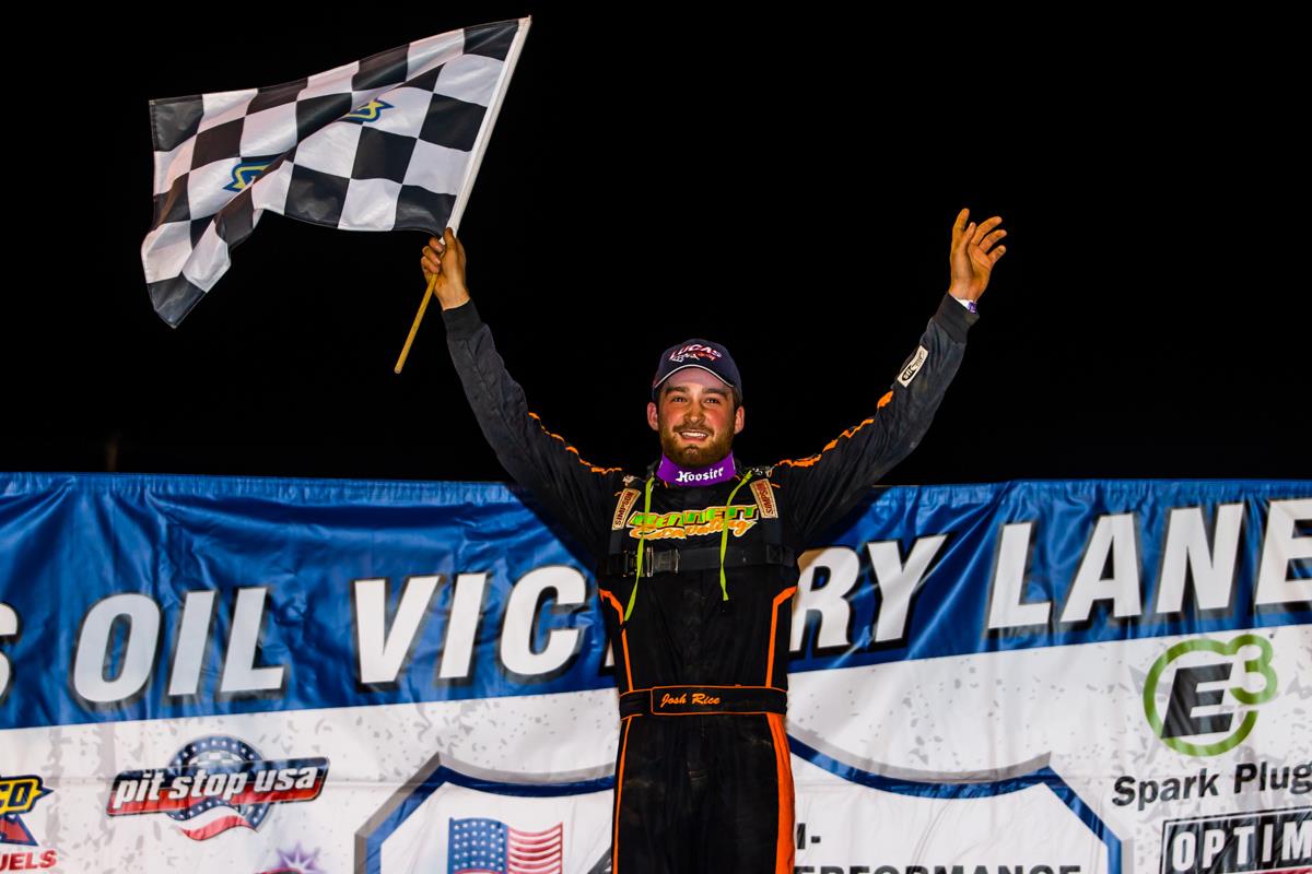 Josh Rice wins Ralph Latham Memorial for Biggest Career Win