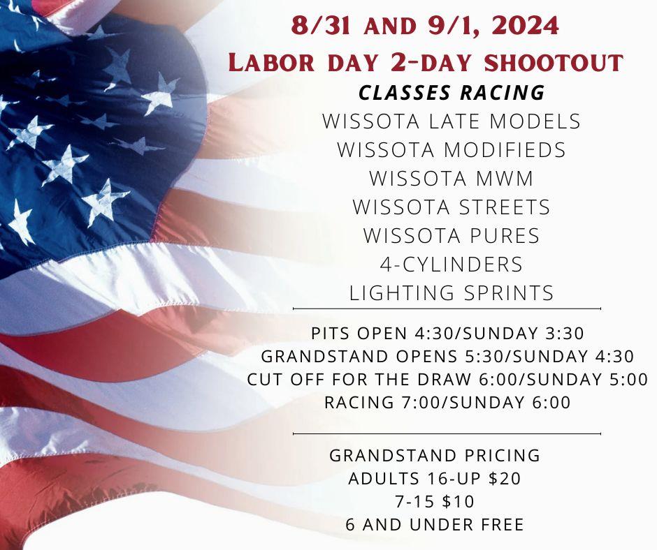 August 31st and September 1st 2-Day Shoot-Out