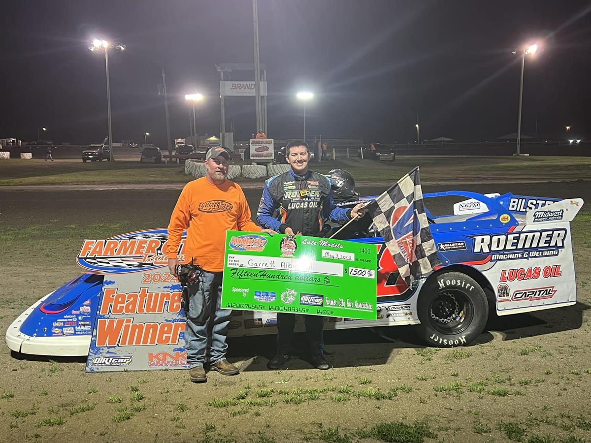 Farmer City Raceway (Farmer City, IL) – Friday Night Lights – May 3rd, 2024.