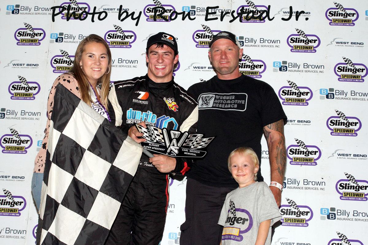 Fenhaus the Champion Leader after Carl Wegner Memorial Win at Slinger