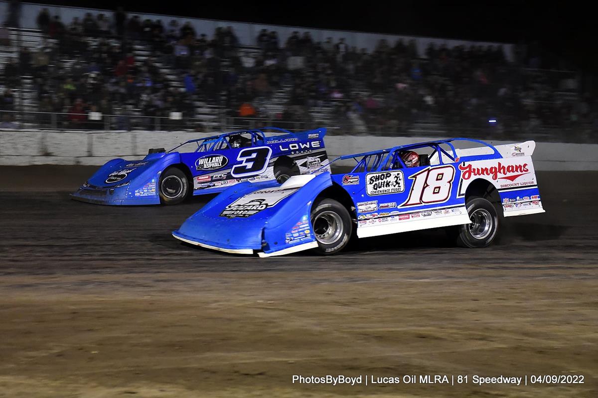 81 Speedway (Park City, KS) – Lucas Oil MLRA – Heartland Hustle – April 8th-9th, 2022. (Todd Boyd photo)