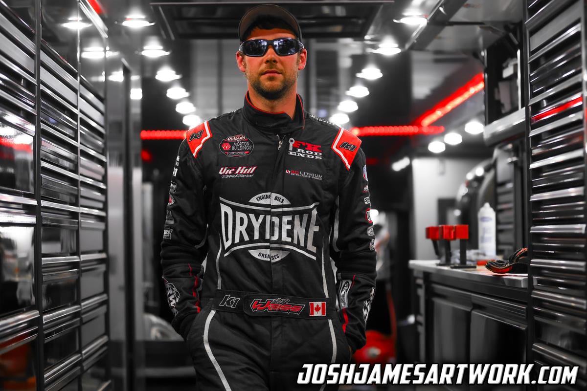 Volunteer Speedway (Bulls Gap, TN) – Kyle Larson Presents Late Model Challenge powered by Tezos – April 14th, 2022. (Josh James Artwork)