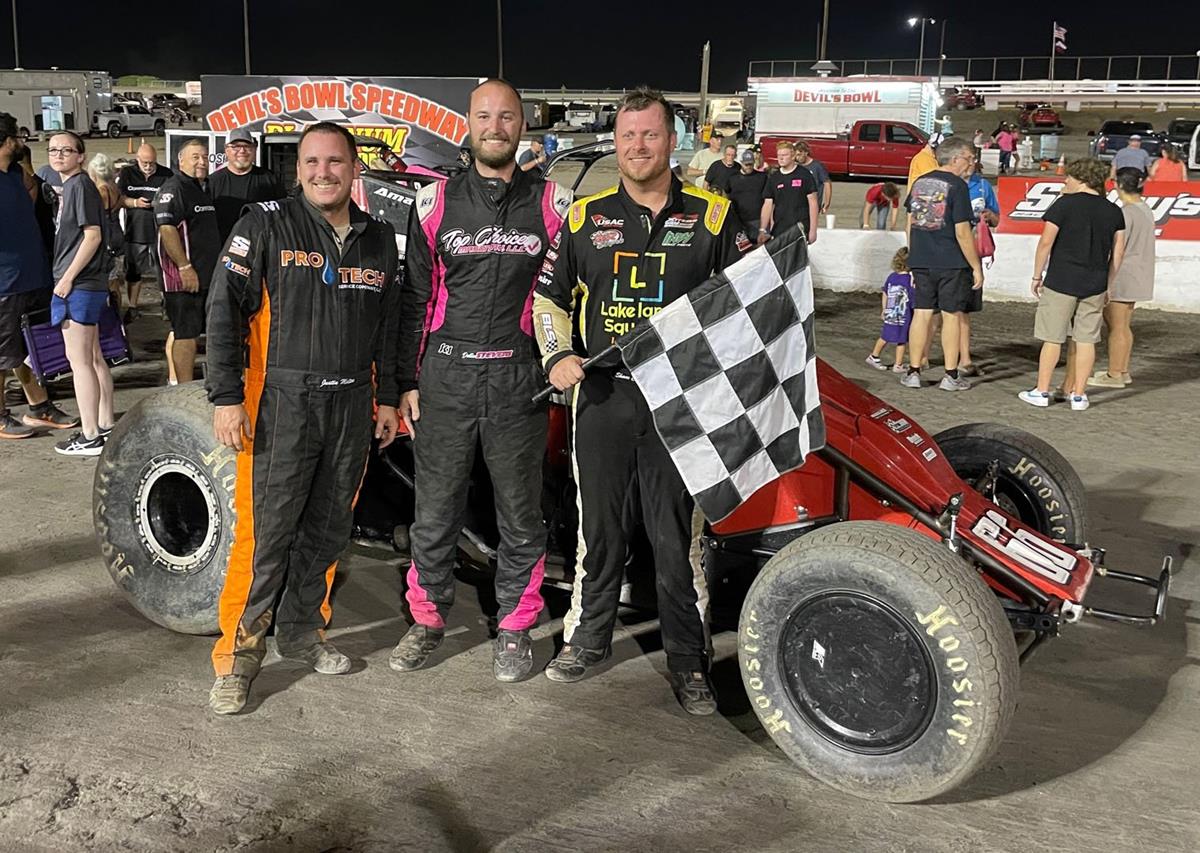 Shane Cockrum Collects ASCS Elite Non-Wing Score At The Devil’s Bowl Speedway