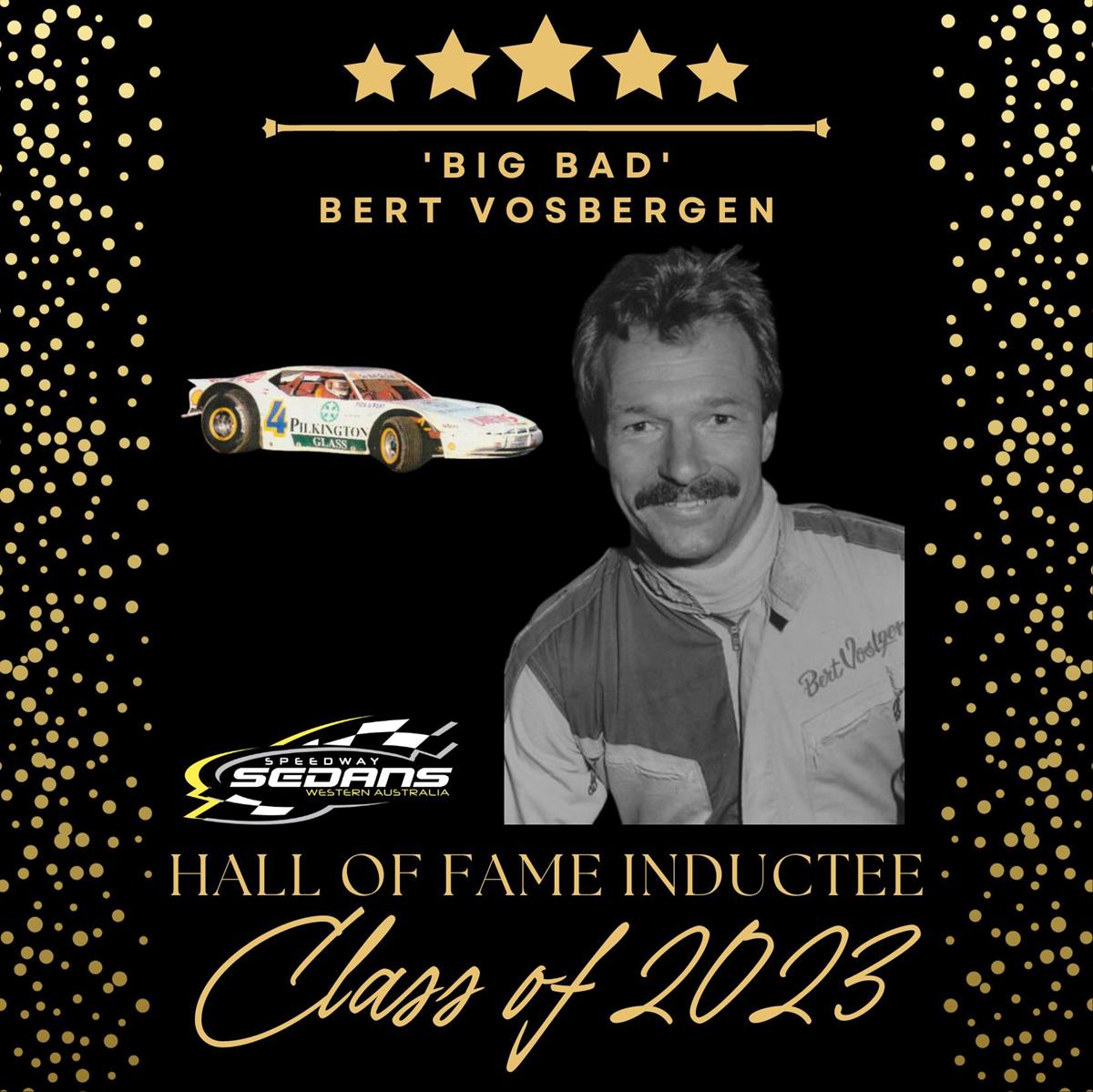 Bert Vosbergen to be inducted into Hall of Fame