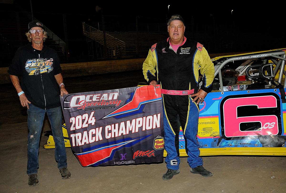 FIVE CHAMPIONS CROWNED IN EXCITING CHAMPIONSHIP FINALE AT OCEAN SPEEDWAY