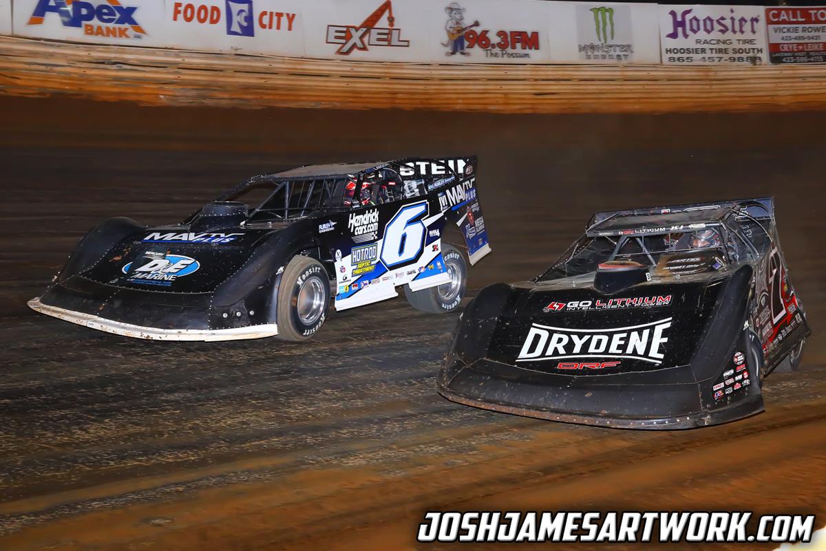 Volunteer Speedway (Bulls Gap, TN) – Castrol FloRacing Night in America – October 20th, 2021. (Josh James Artwork)