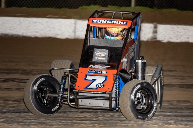 USAC Midget Leader Courtney Eyes Kokom GP Repeat