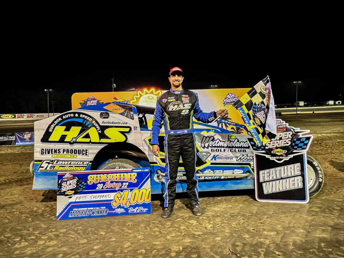 Sunshine Thriller: Matt Sheppard Emerges from All-Tech Opener with $4,000 Payday