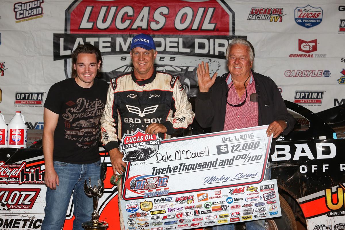 McDowell Wins First Lucas Oil Dixie Shootout Since 2001