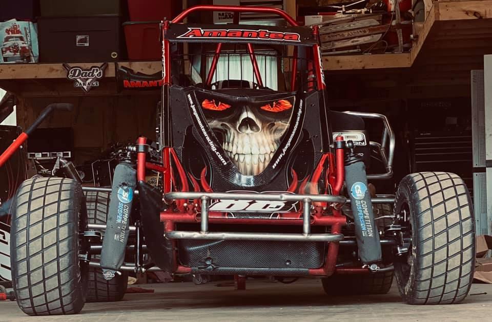Amantea Scores Top 10 in Micro Sprint and 11th-Place Run in Sprint Car
