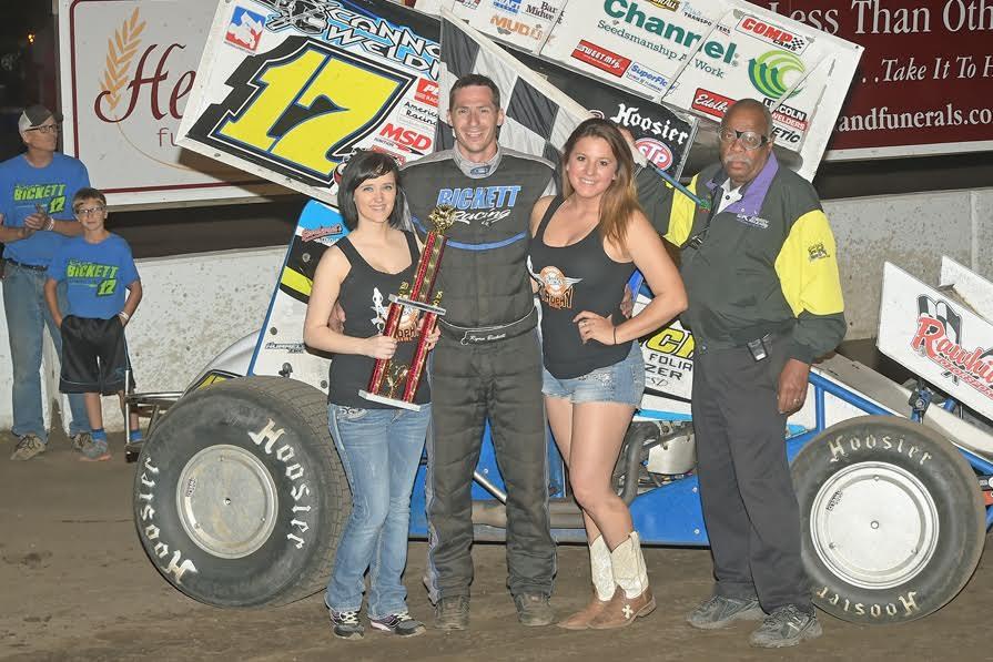 Bickett Blasts To Huset’s Win