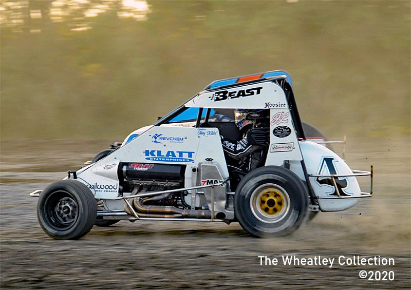 Bacon Back in USAC Sprint Car Action at Plymouth after a Week of Midgets