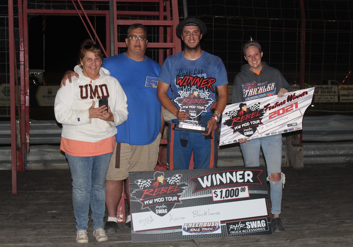 Modified Mania winners Johnson and Blacklance at GRP