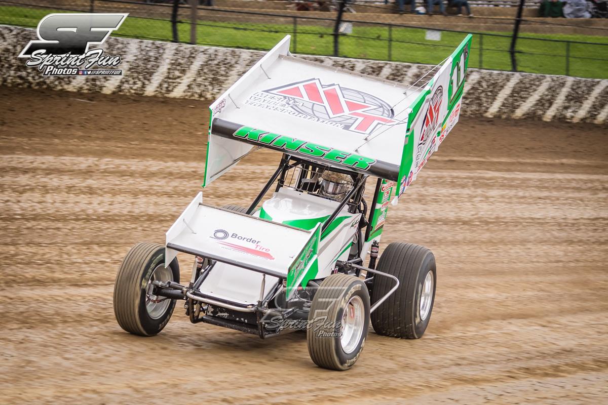 Kraig Kinser Makes Gains on Notes Package at Jackson Motorplex
