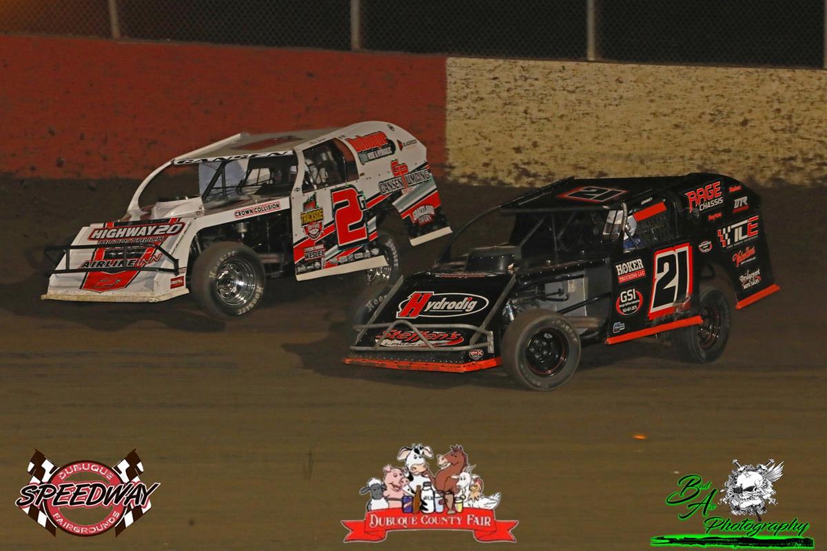 Dubuque Speedway (Dubuque, IA) - Dubuque Fairgrounds Fair Race – July 26th, 2023. (B.A Photography)
