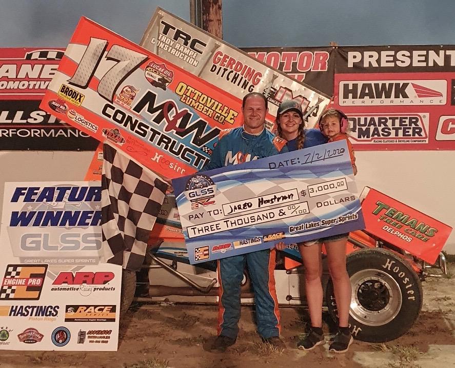HORSTMAN SKATES TO HIS 3RD STRAIGHT