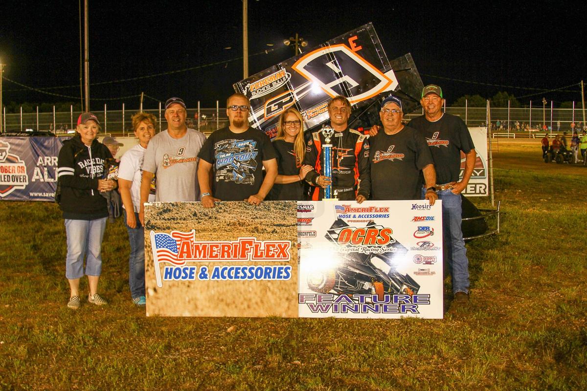Edwards wins OCRS finale, Chappell wraps up third title