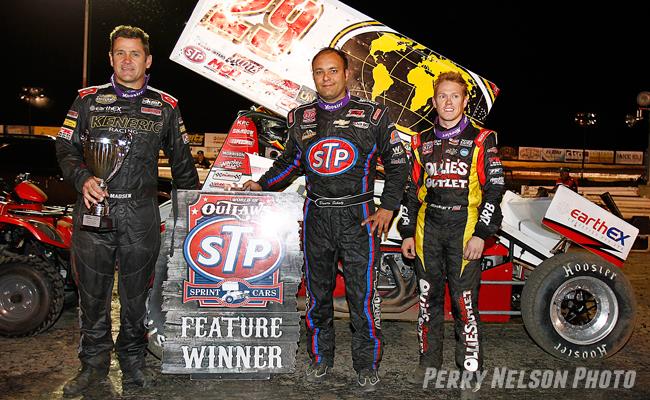 Kerry Madsen, Donny Schatz, and Brad Sweet