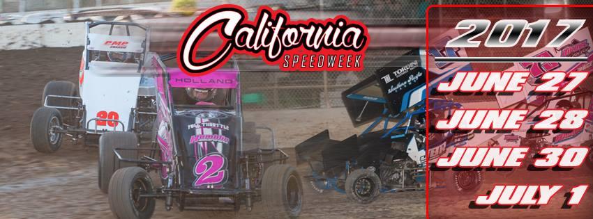 Dale Eliason Jr Registered for 3rd Annual CA Speedweek