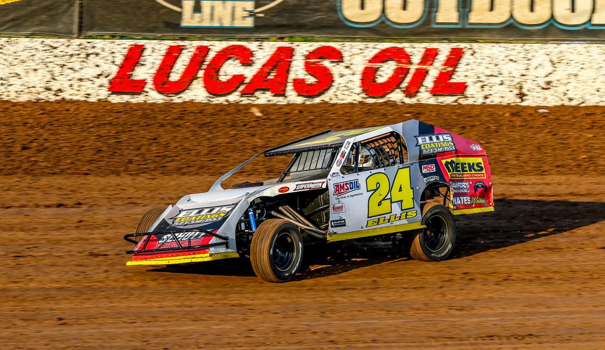 Lucas Oil Speedway Spotlight: Late-starting Ellis makes strides in tough USRA B-Mod division