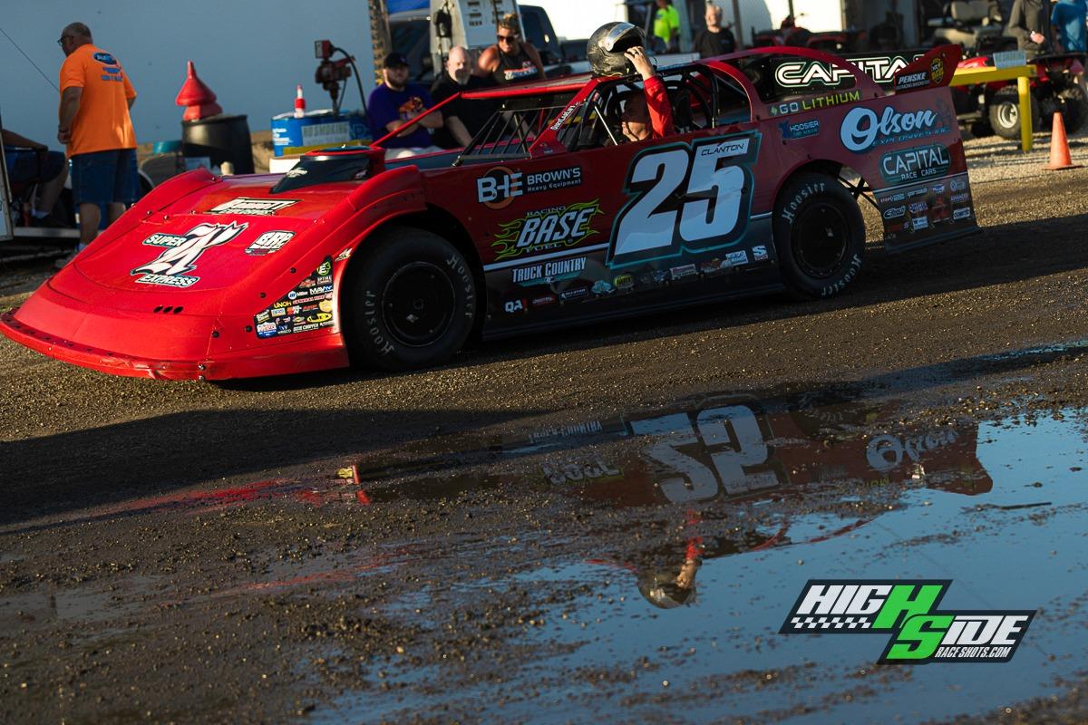 Fairbury Speedway (Fairbury, IL) – World of Outlaws Case Late Model Series – Prairie Dirt Classic – July 28th-29th, 2023. (High Side Race Shots Photo)