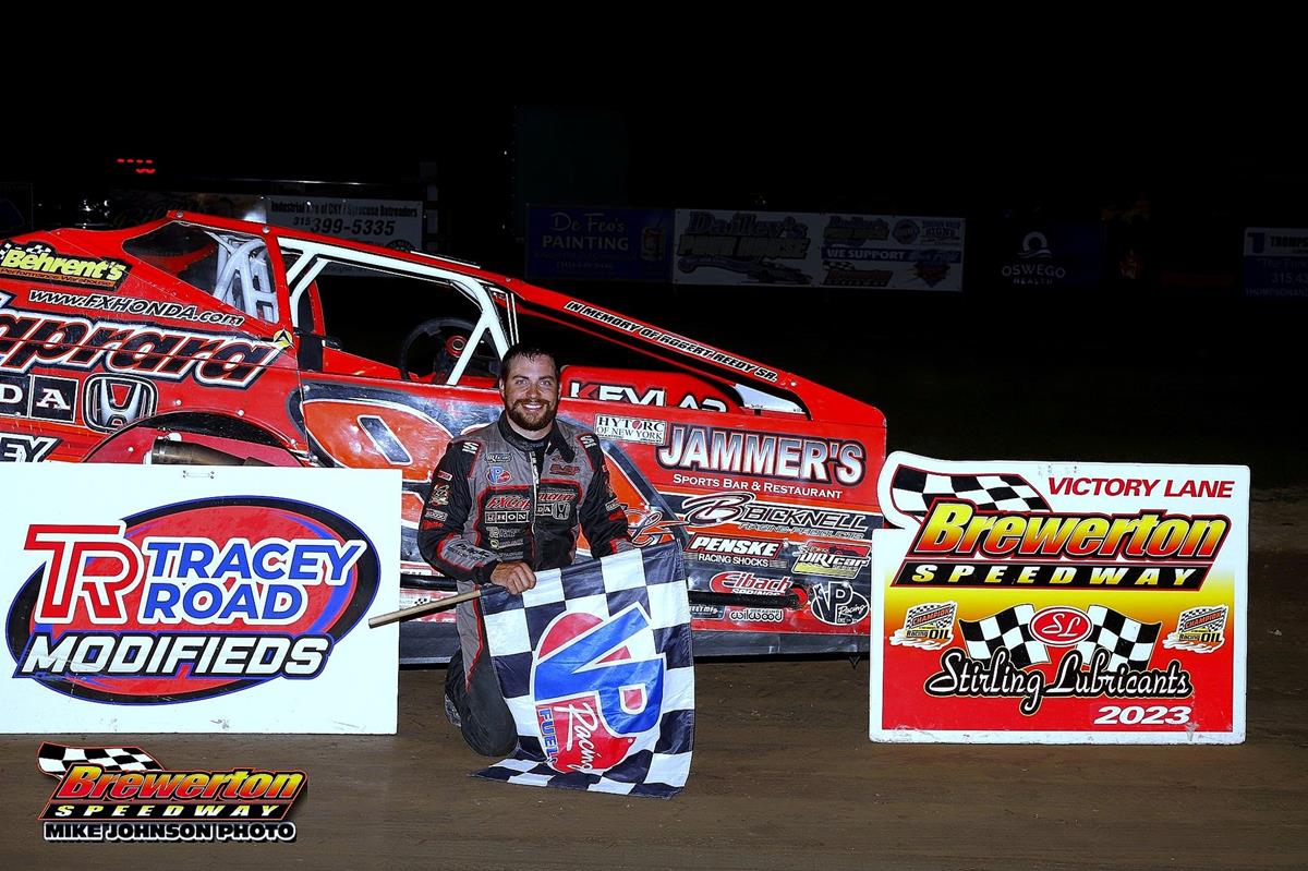 Larry Wight Wins Brewerton Speedway Modified Feature: Tim Sears Jr. Track Champion