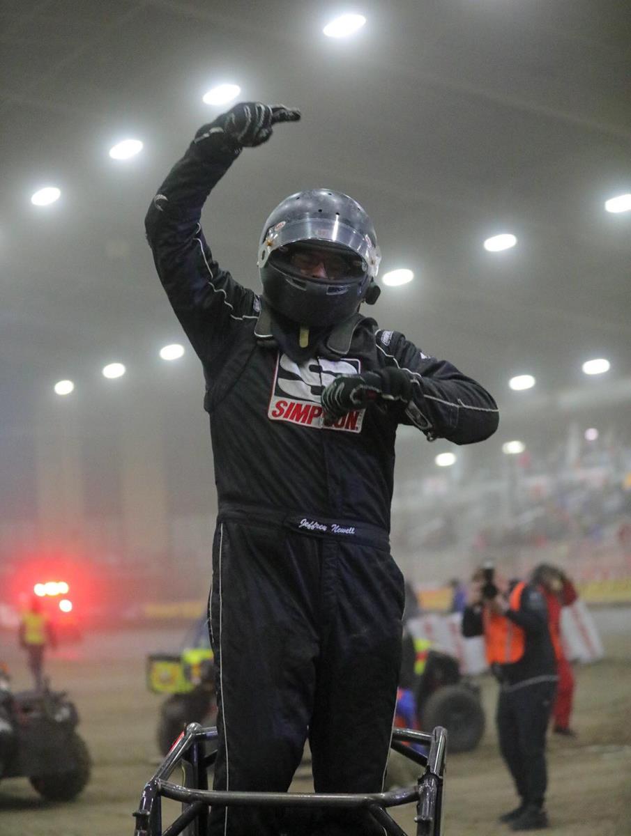 Jeffrey Newell Earns First Golden Driller In Wild Non-Wing Outlaw Feature