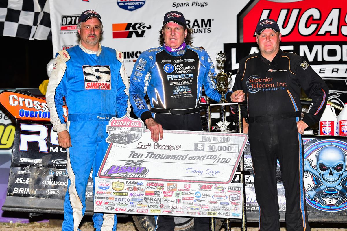 Bloomquist Takes Spring Shootout at LaSalle Speedway