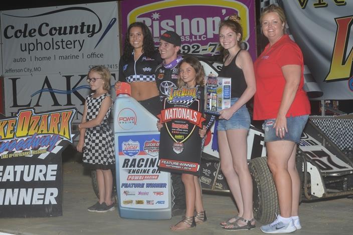 KKM Podium Sweep at Lake Ozark Speedway