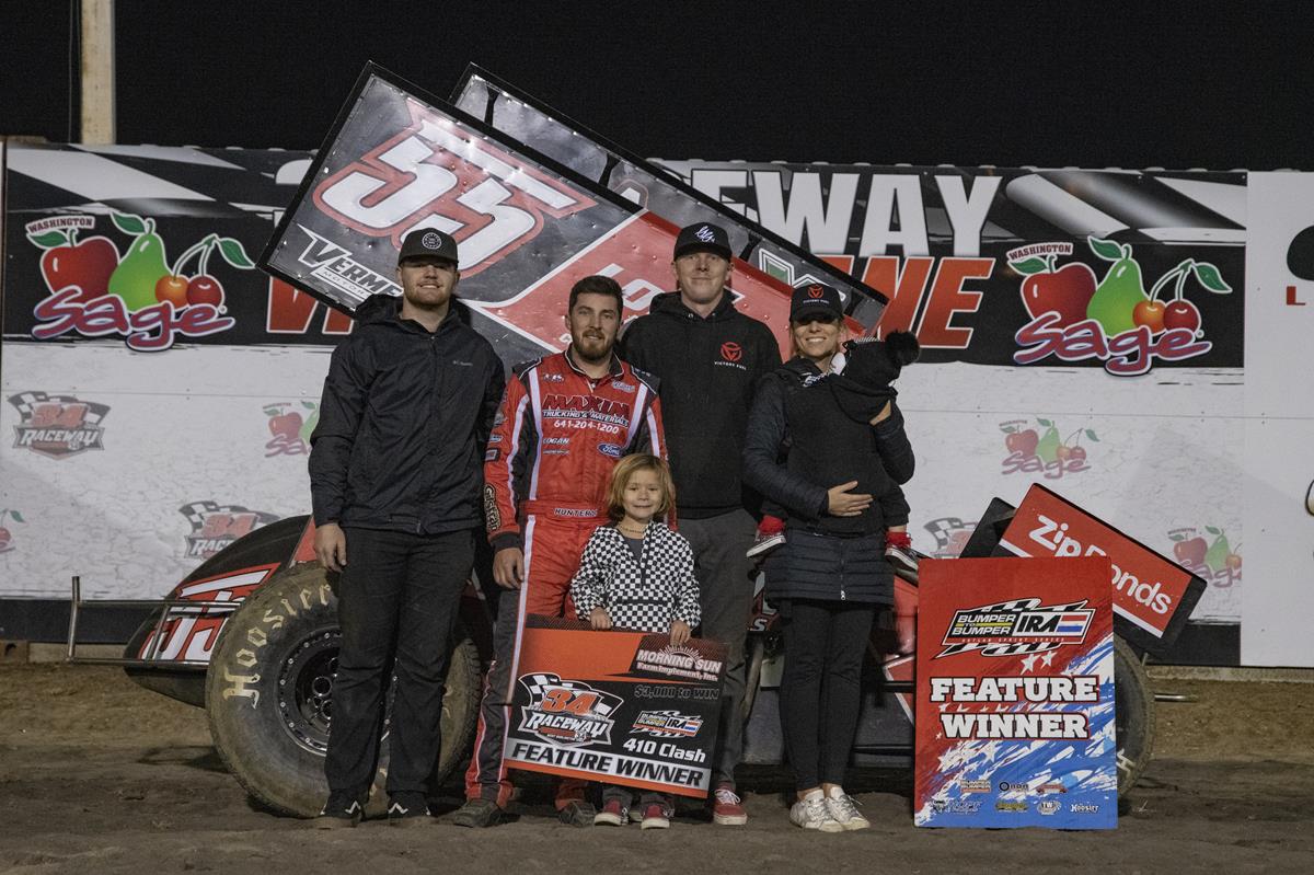 HUNTER SCHURENBERG SEALS THE DEAL AT 34 RACEWAY