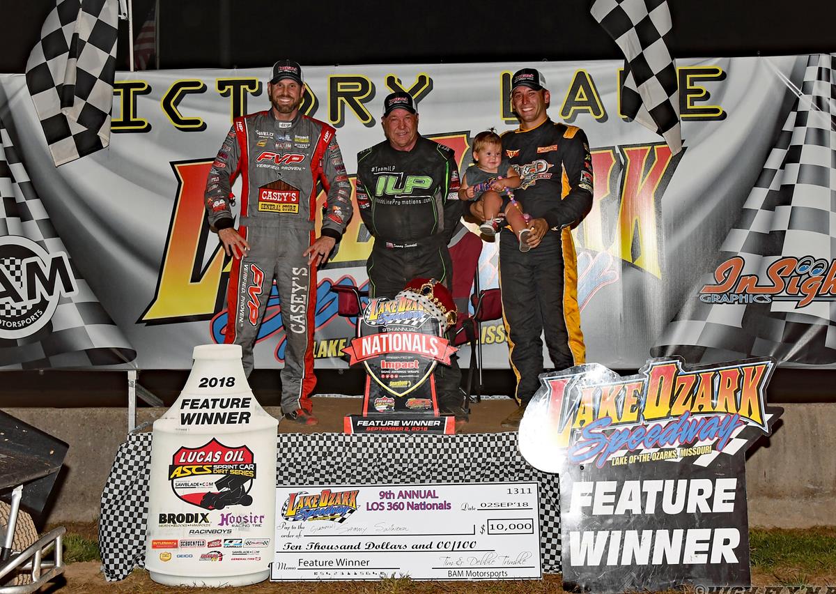 Swindell sweeps LOS Nationals at Lake Ozark Speedway