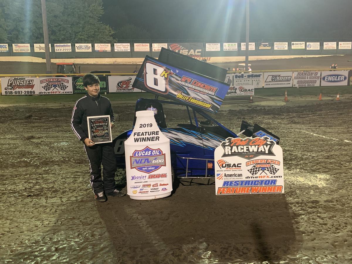Newell, Flud and Kuykendall Kick Off Pete Frazier Memorial With Lucas Oil NOW600 Series Wins at Port City Raceway