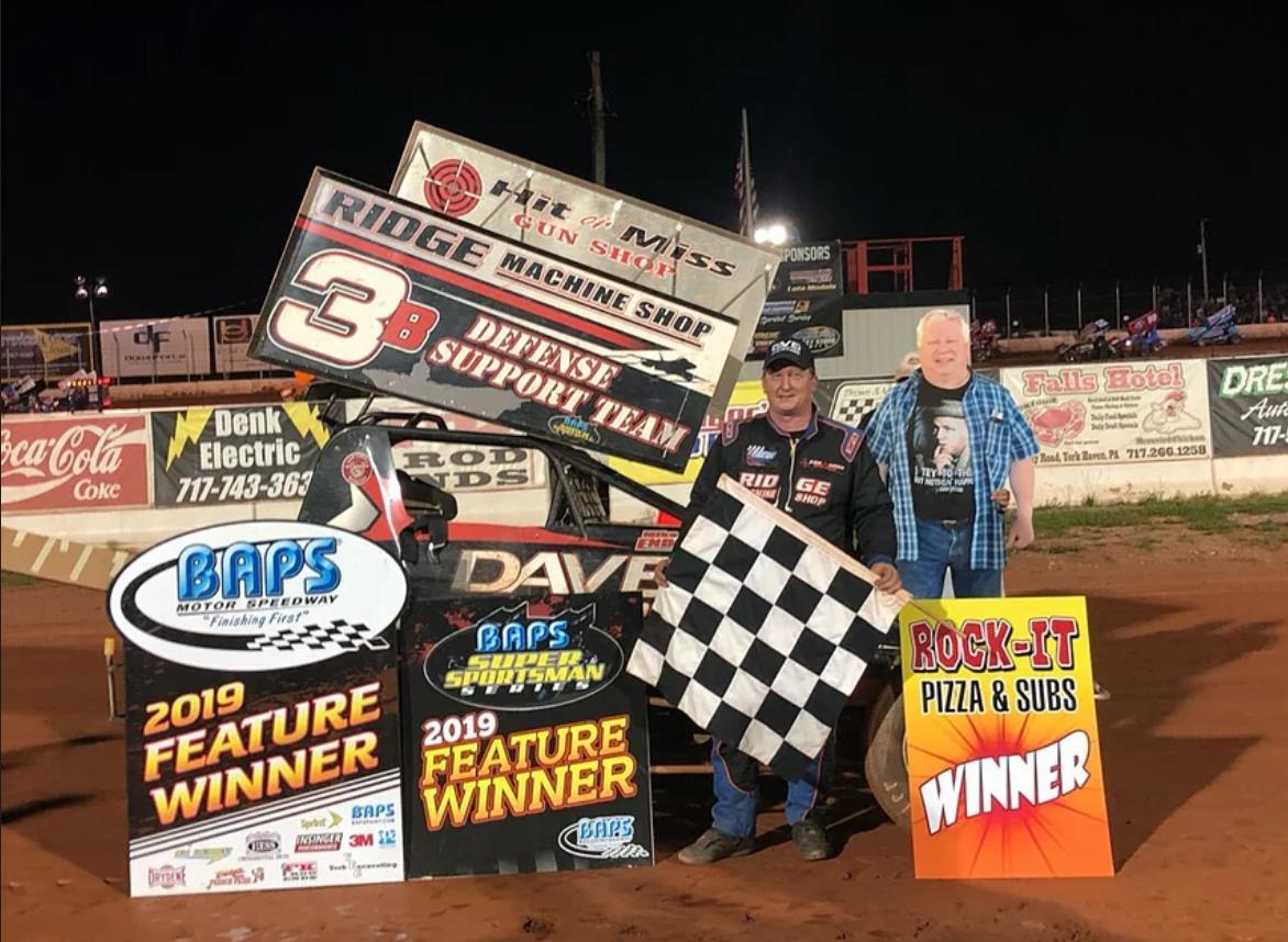 Mike Enders Finds Victory Lane for 1st Super Sportsman Victory at BAPS Motor Speedway